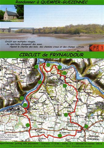 Le circuit de Frynaudour